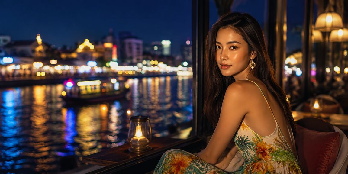Người dùng vùng Mekong kiểm tra thông tin giải trí casino và thanh toán trong quán cà phê