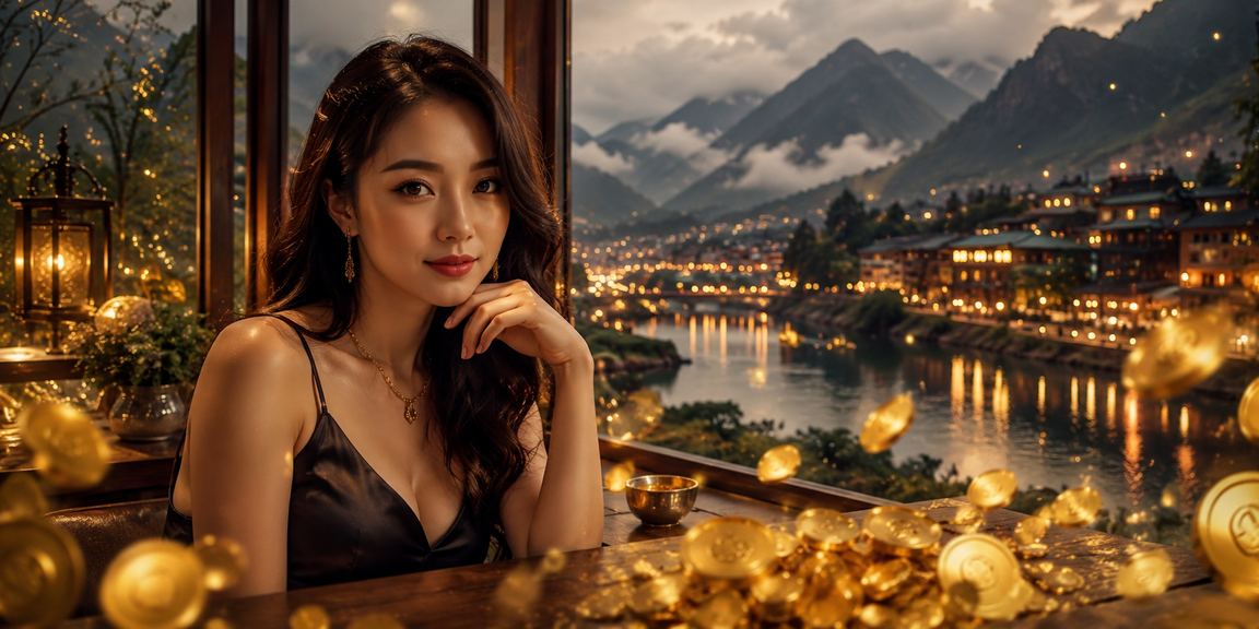 Người dùng tại Sa Pa đọc thông tin ưu đãi và quản lý ngân sách giải trí trong quán cà phê
